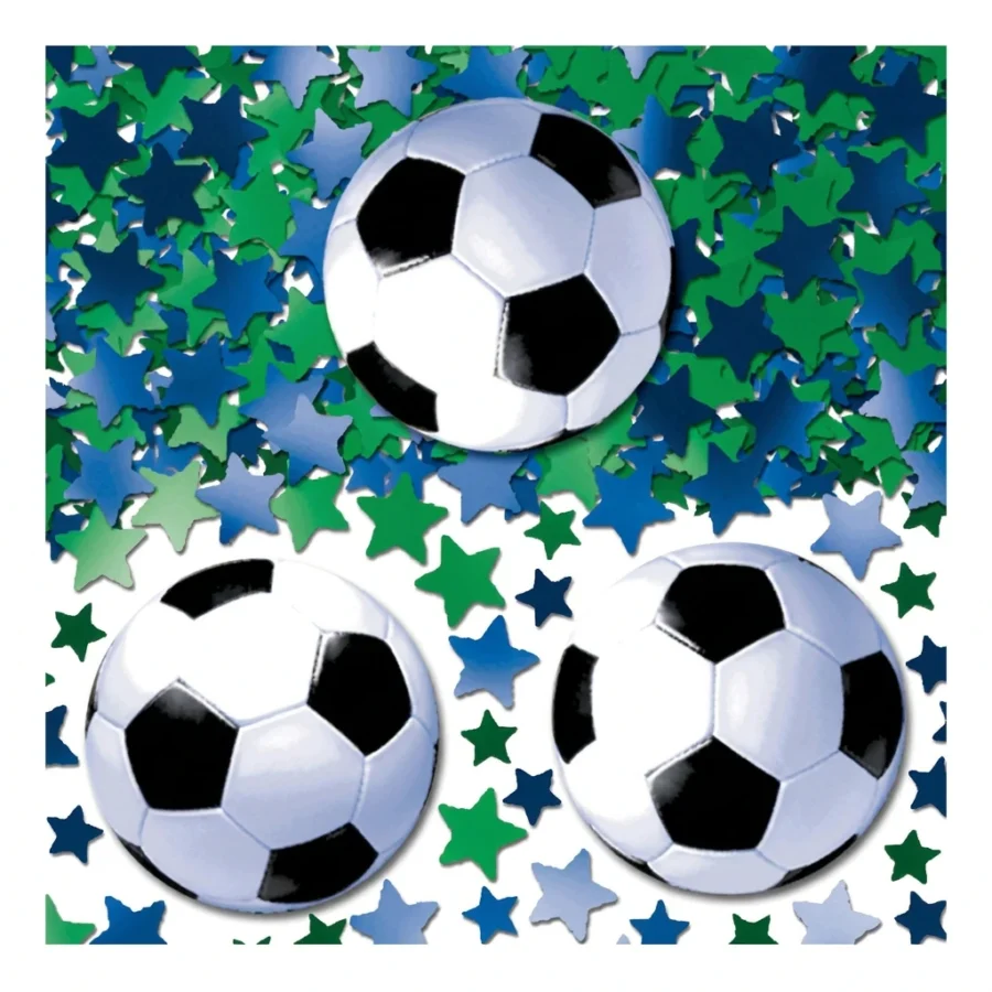 Confettis de table ballons FOOTBALL