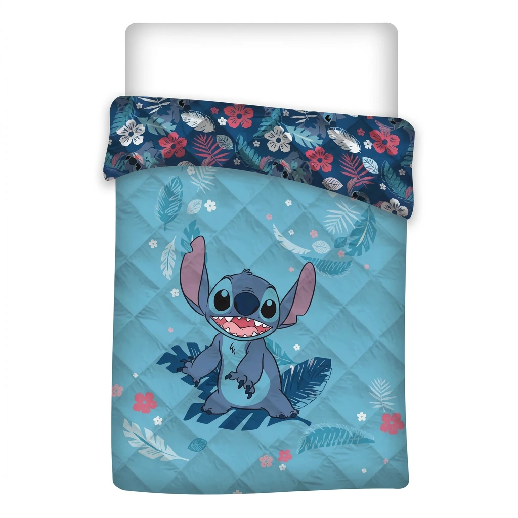 Couette STITCH (bleu)