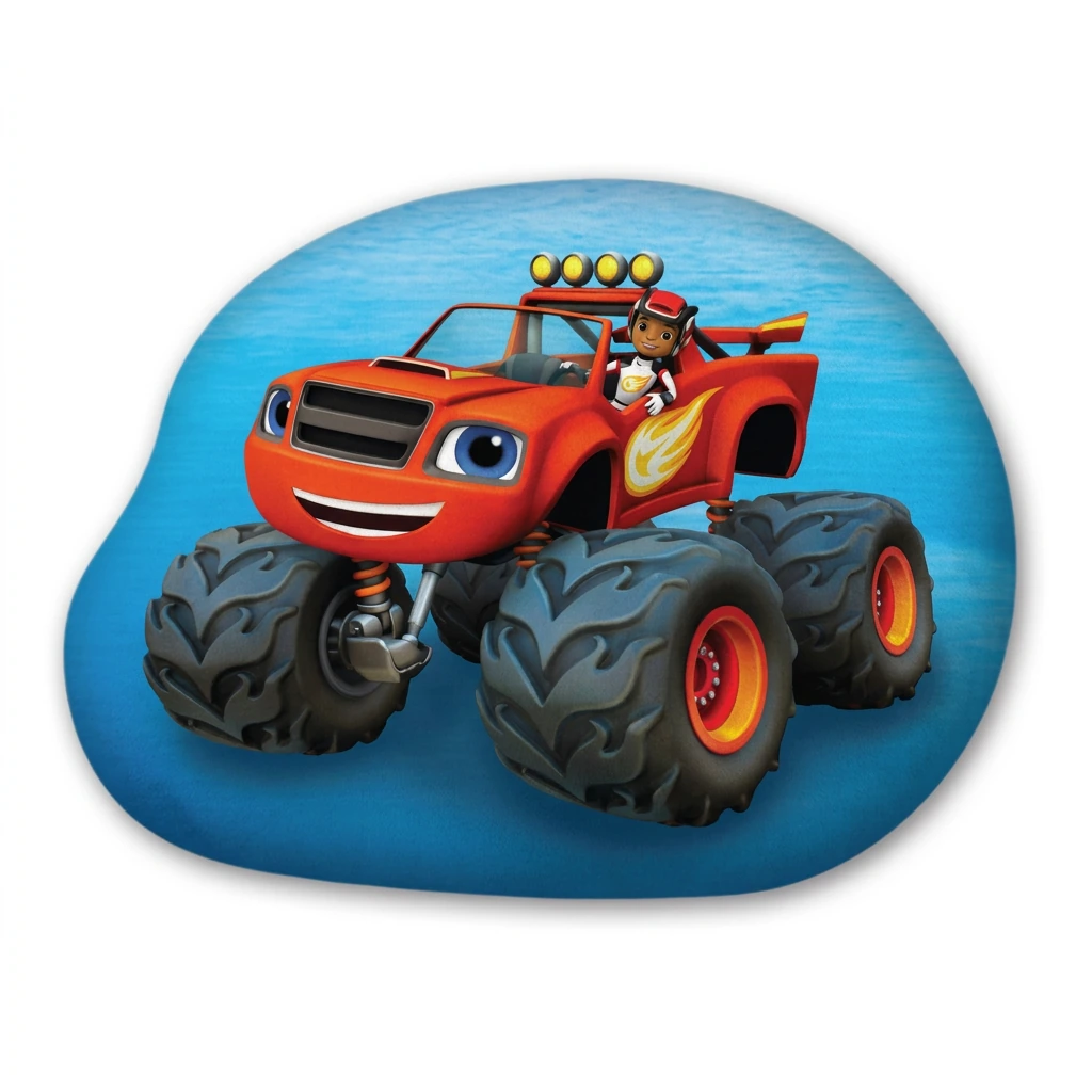Coussin 3D BLAZE ET LES MONSTER MACHINES