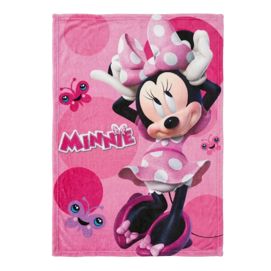 Couverture polaire MINNIE (rose)