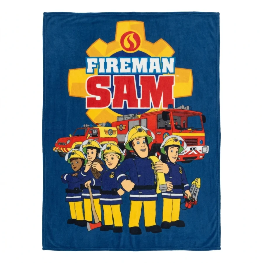 Couverture polaire SAM LE POMPIER