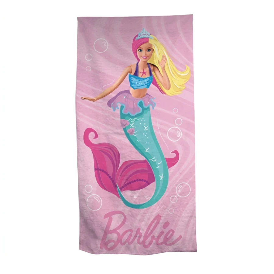 Drap de bain BARBIE Sirène