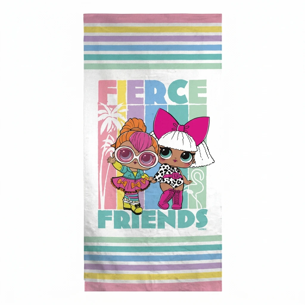 Drap de bain LOL SURPRISE (micro)