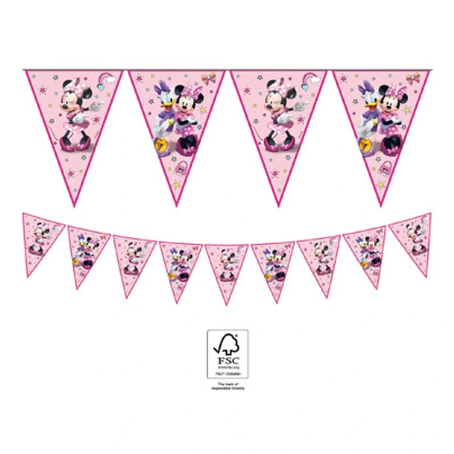 Guirlande décorative fanions MINNIE JUNIOR