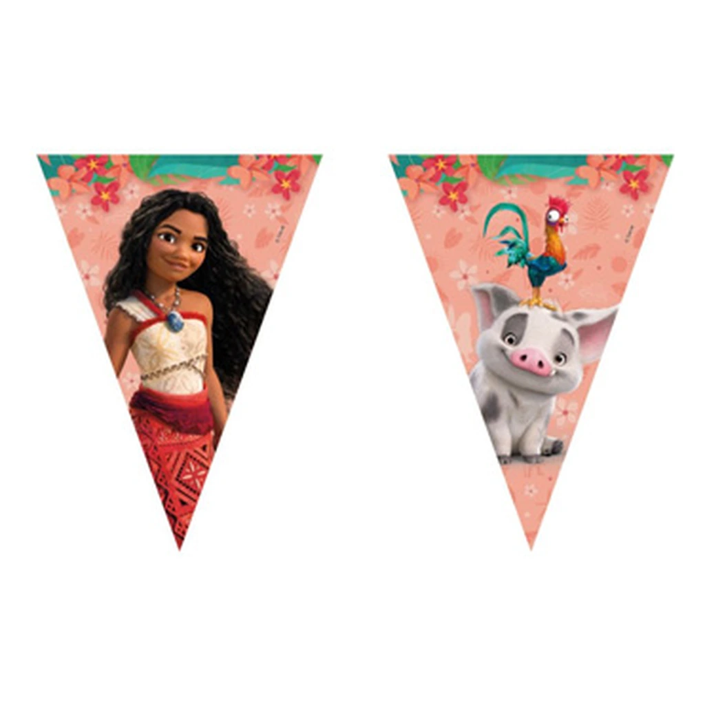 Guirlande décorative fanions VAIANA 2