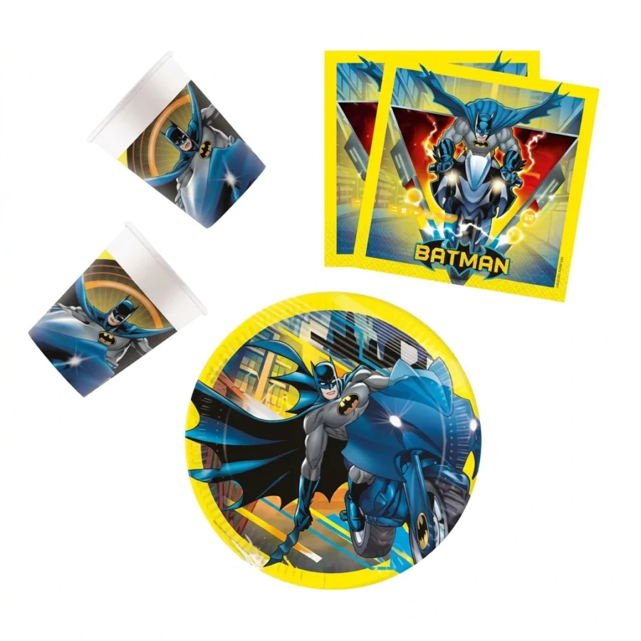 Kit éco BATMAN Rage pour 8 enfants