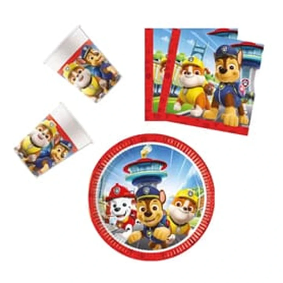 Kit éco PATPATROUILLE "Rescue Heroes" pour 8 enfants