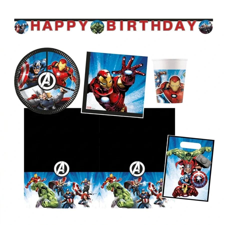 Pack L AVENGERS Evergreen pour 6/8 enfants