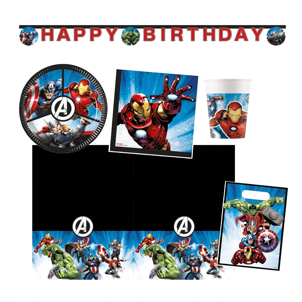 Pack L AVENGERS Evergreen pour 6/8 enfants