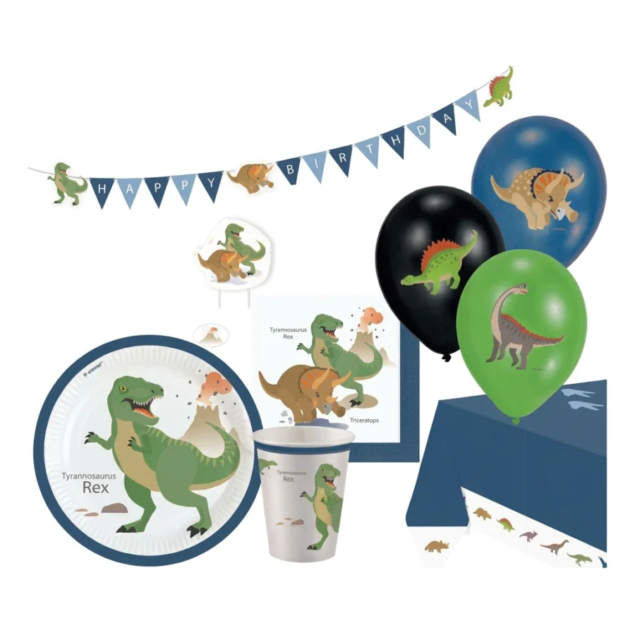 Pack XL DINOSAURE pour 8 enfants