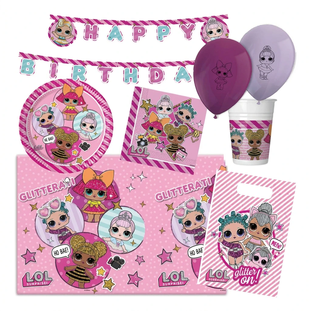 Pack XL LOL SURPRISE pour 12/16 enfants