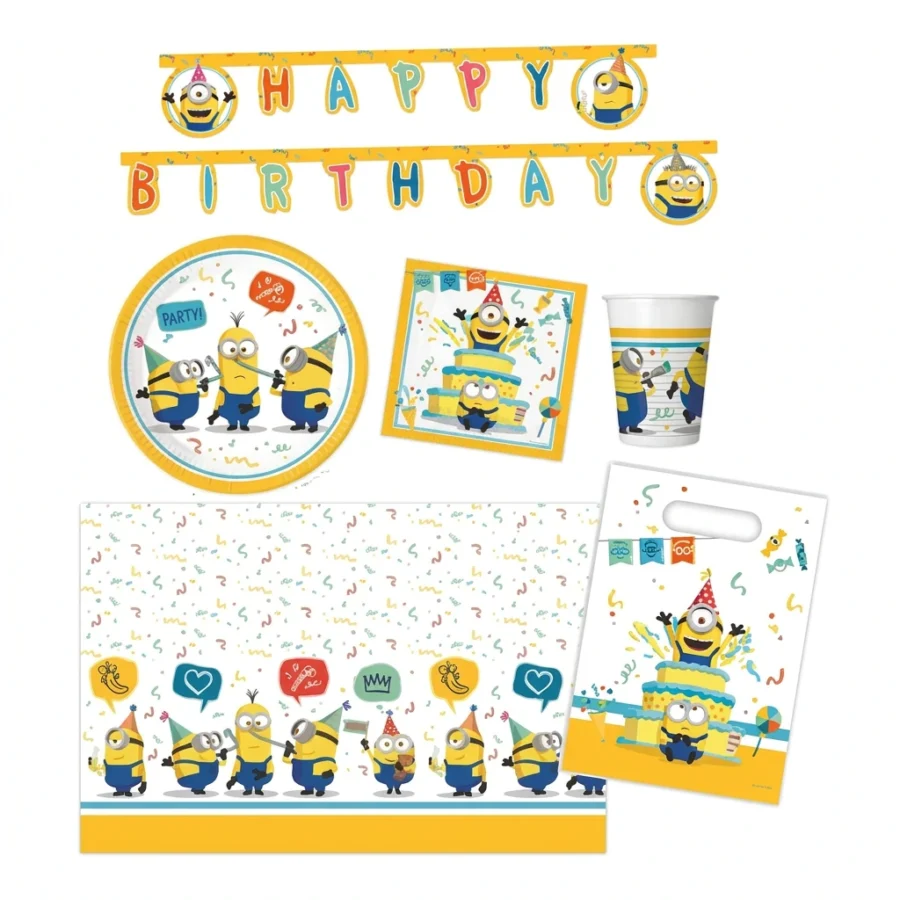 Pack L MINIONS The Rise Of Gru pour 6/8 enfants