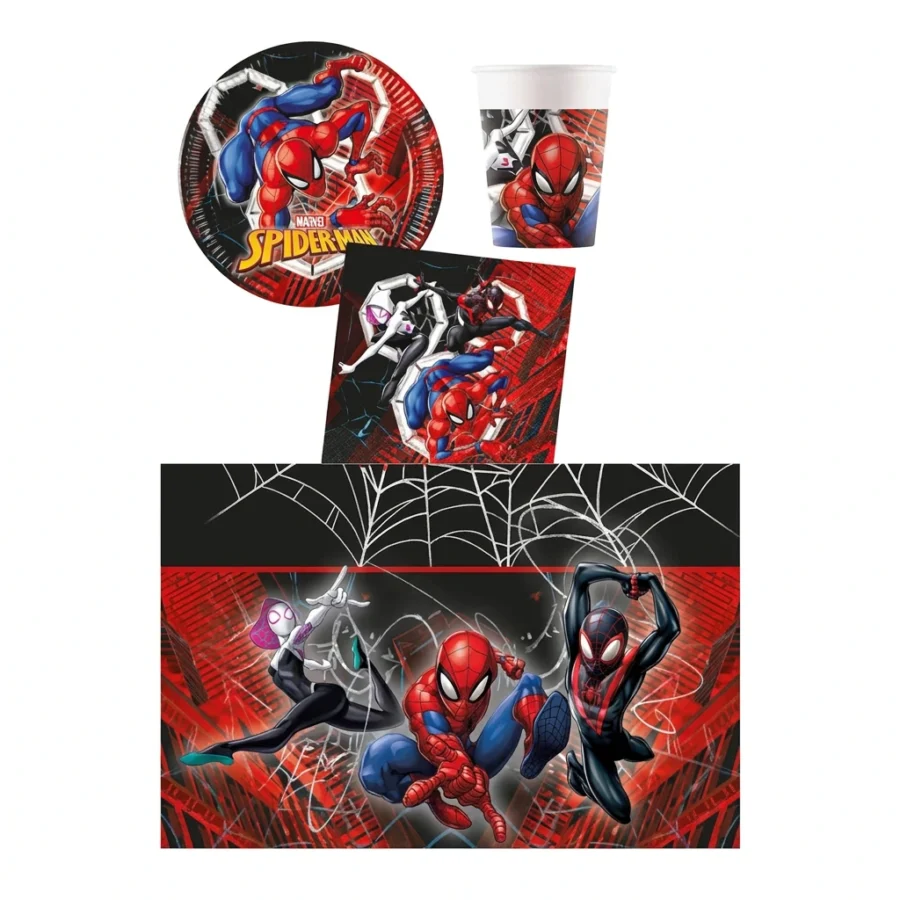 Pack S SPIDERMAN World of Webs pour 8 enfants