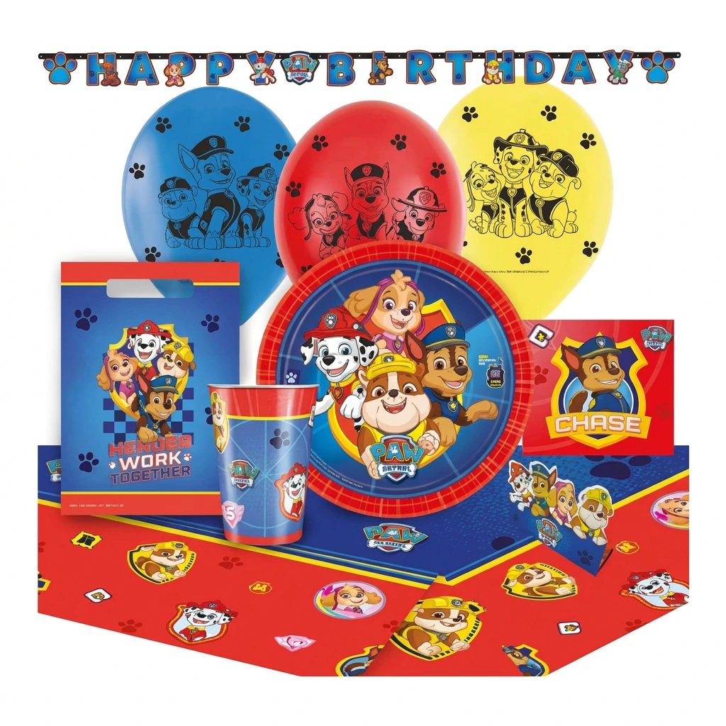 Pack XL+ PATPATROUILLE pour 8 enfants