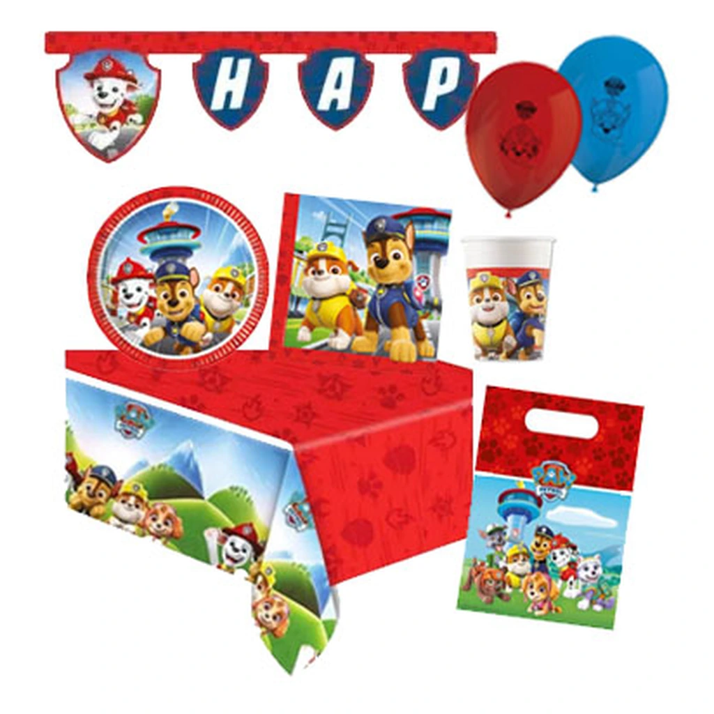 Pack XL PATPATROUILLE pour 12/16 enfants