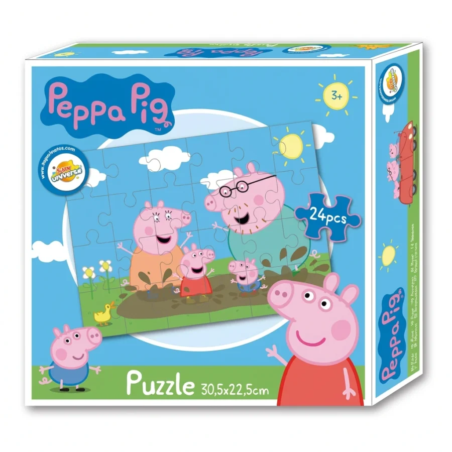 Puzzle 24pcs PEPPA PIG