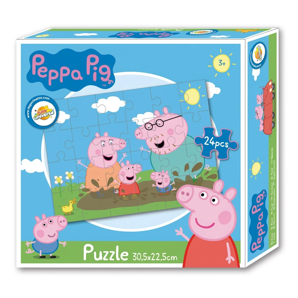 Puzzle 24pcs PEPPA PIG