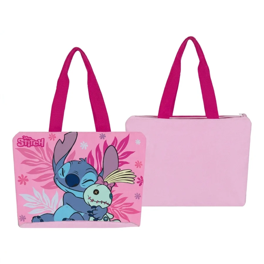 Sac de plage cabas STITCH