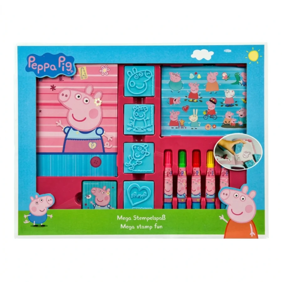 Set de tampons encreurs fun PEPPA PIG