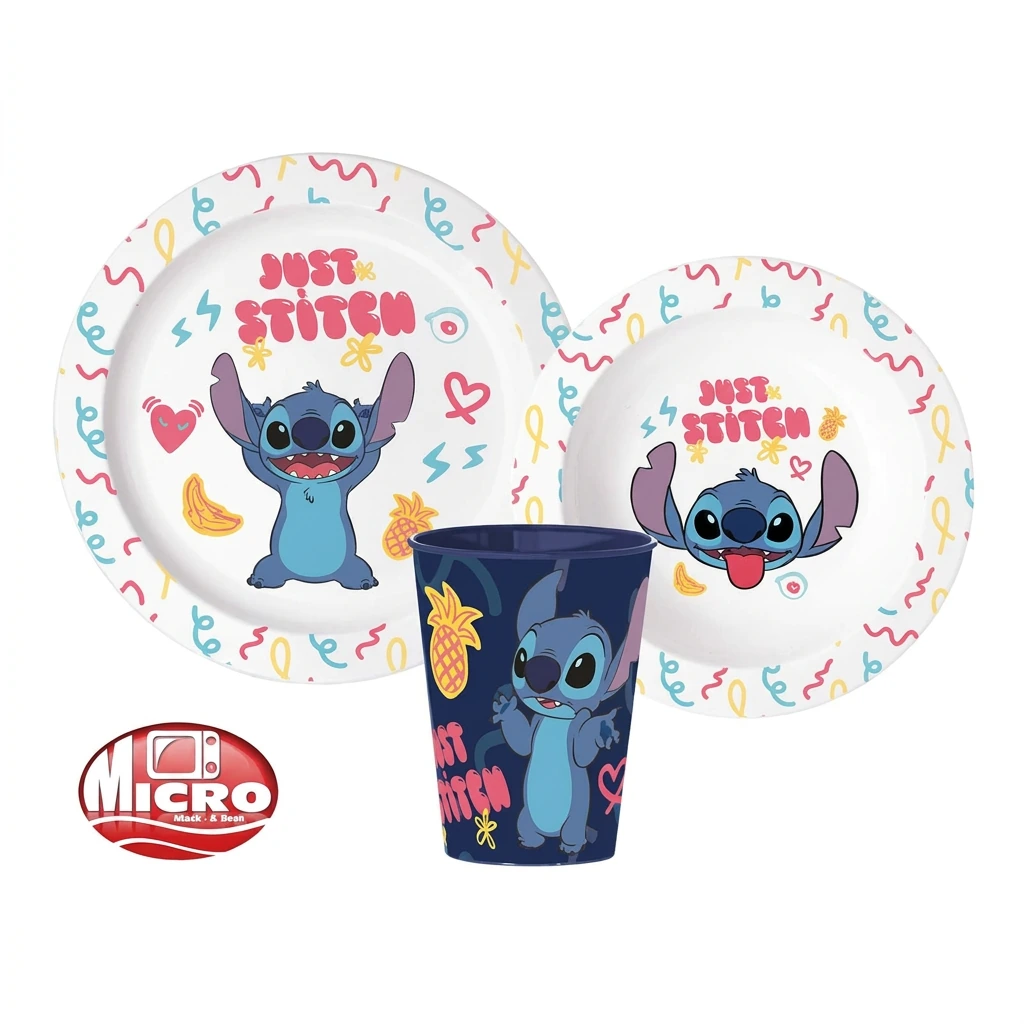 Set déjeuner 3pcs micro LILO & STITCH