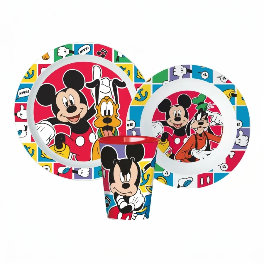 Set déjeuner 3pcs micro MICKEY