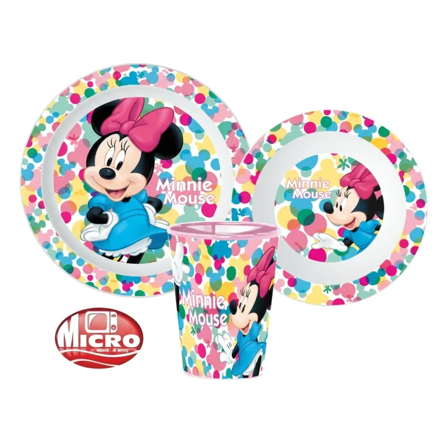 Set déjeuner 3pcs micro MINNIE