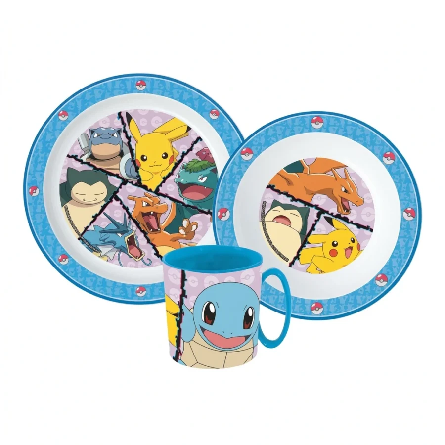 Set déjeuner 3pcs micro POKEMON