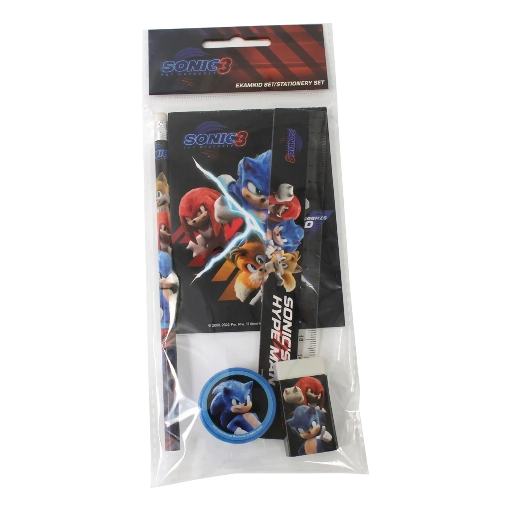 Set papeterie 5pcs SONIC 3