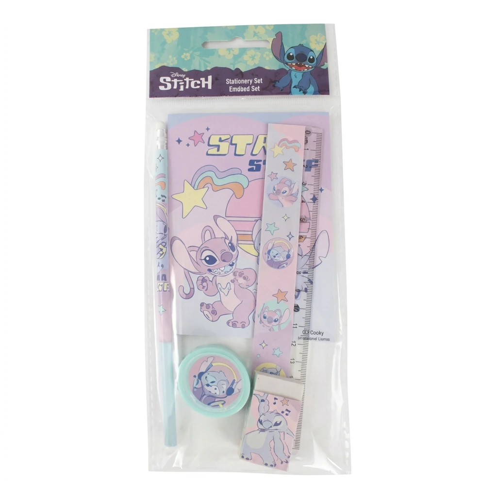 Set papeterie 5pcs STITCH "Star"