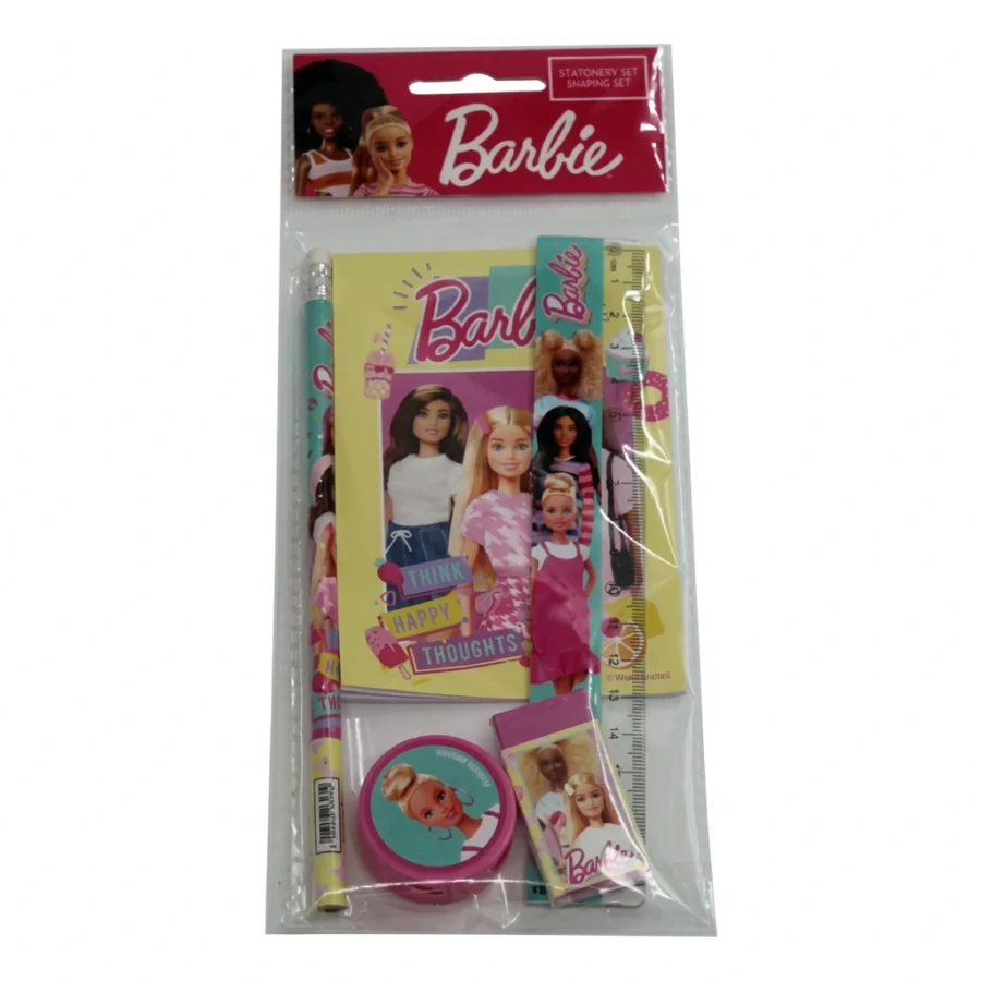 Set papeterie 5pcs BARBIE
