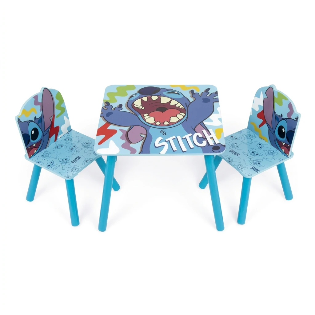 Set table + 2 chaises STITCH