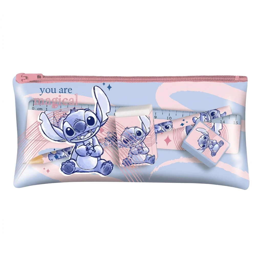 Trousse + matériels STITCH (rose)